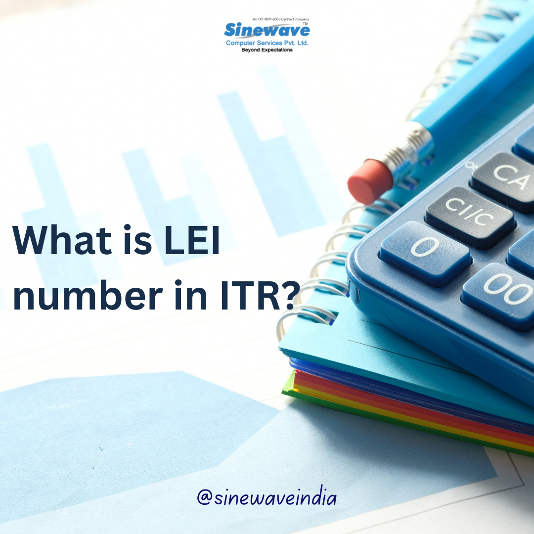 LEI number in ITR